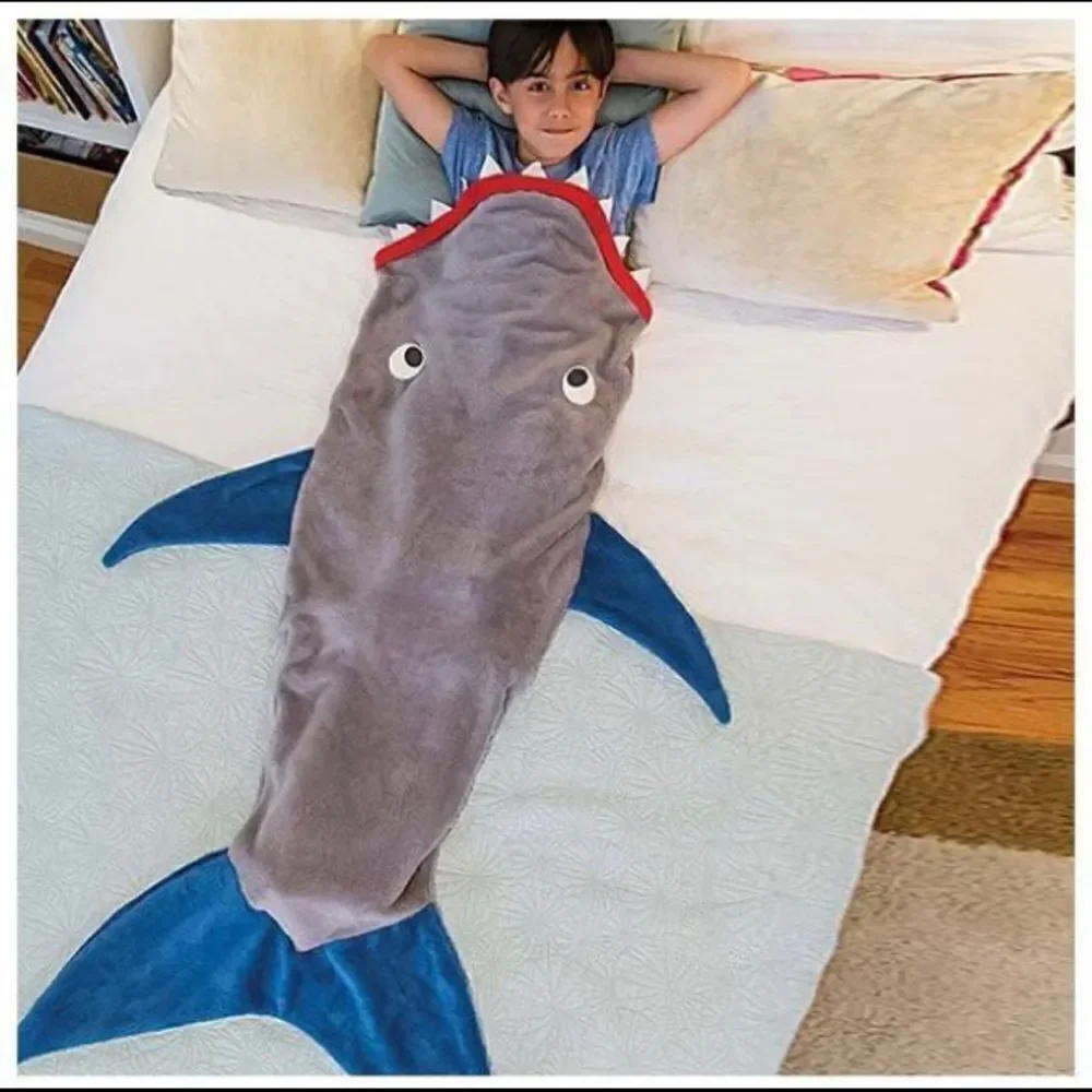 Shark tale blanket